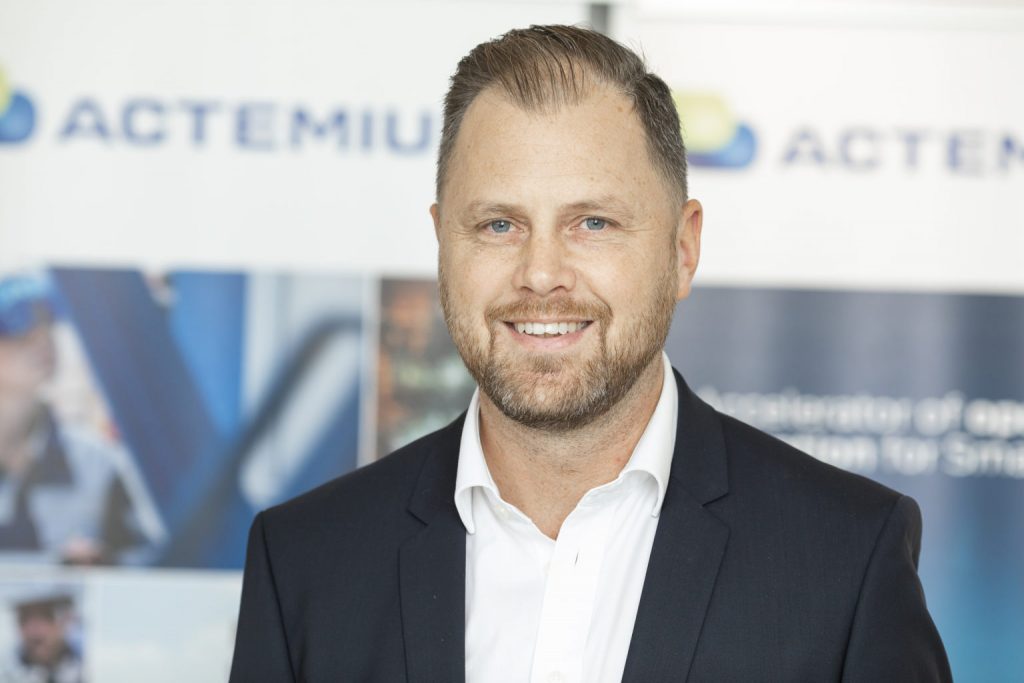 Magnus Fredricksson, affärsenhetschef på Emil Lundgren Industri