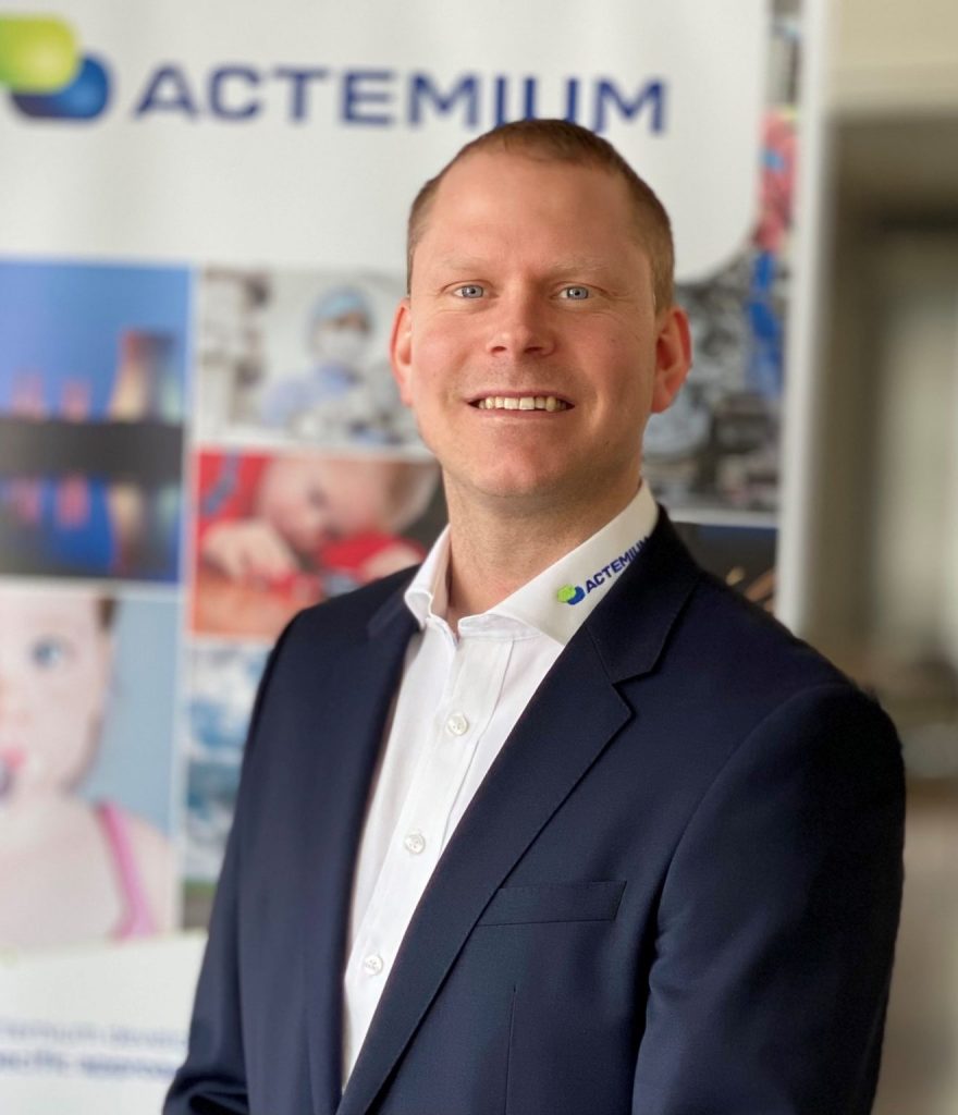 Robin Sundqwist, affärsenhetschef på Actemium Industri